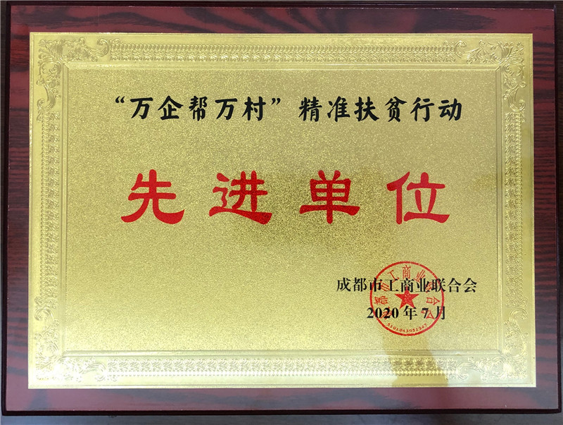 2020.07.27 “万企帮万村”精准扶贫行动先进单位---市工商联.jpg